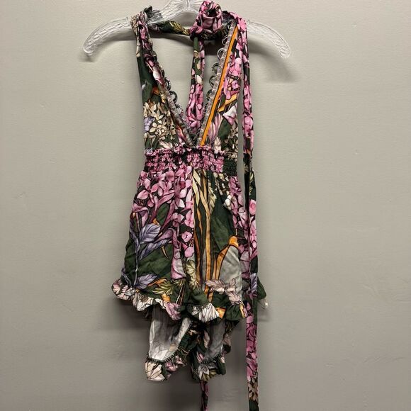 Agua Bendita Suki Naomi Romper Medium NEW - Picture 2 of 12